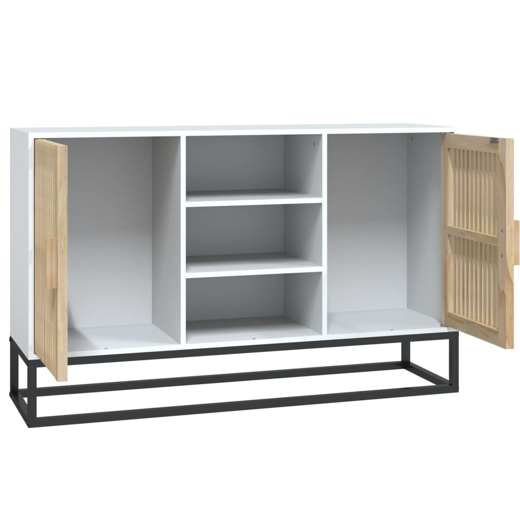 Dressoir 105x30x65 cm bewerkt hout wit is nu te koop bij PeponiXL, paradijselijk wonen!