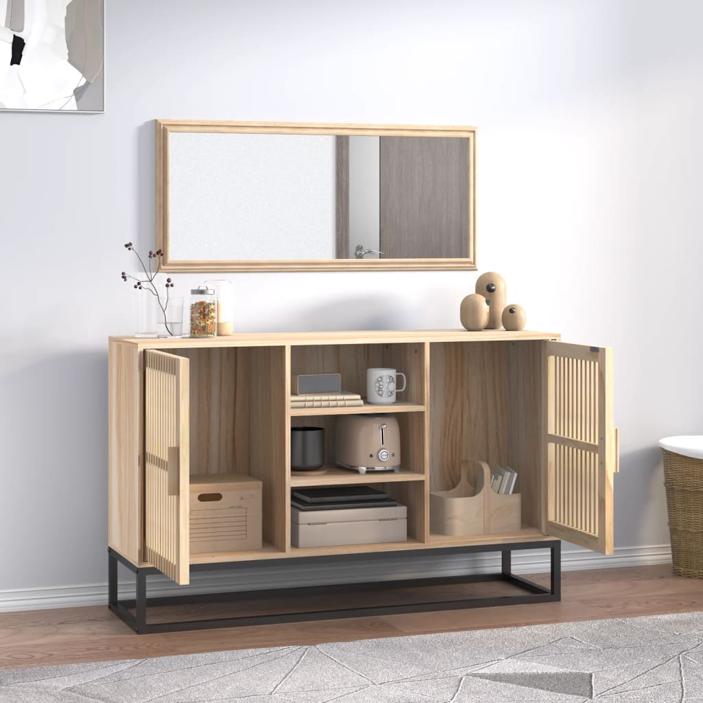 Dressoir 105x30x65 cm bewerkt hout is nu te koop bij PeponiXL, paradijselijk wonen!