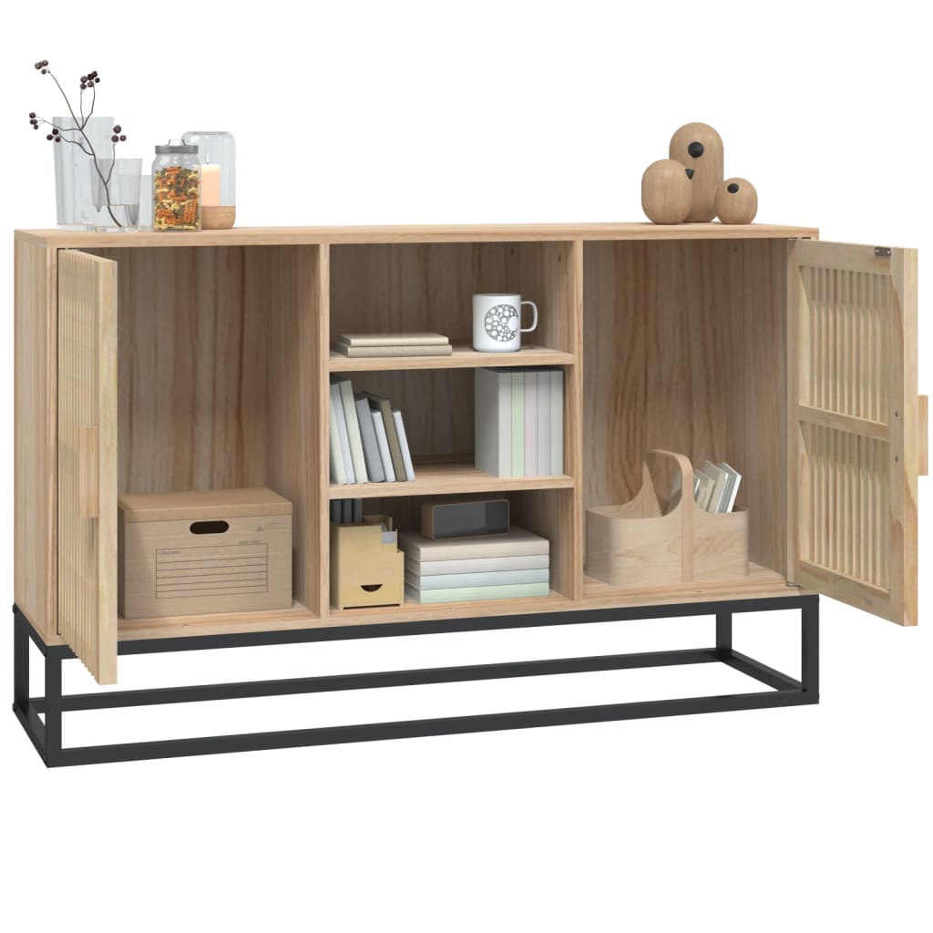 Dressoir 105x30x65 cm bewerkt hout is nu te koop bij PeponiXL, paradijselijk wonen!