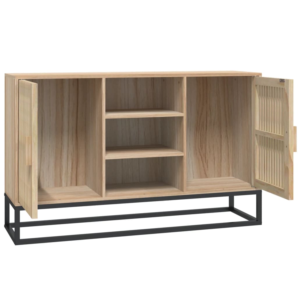 Dressoir 105x30x65 cm bewerkt hout is nu te koop bij PeponiXL, paradijselijk wonen!