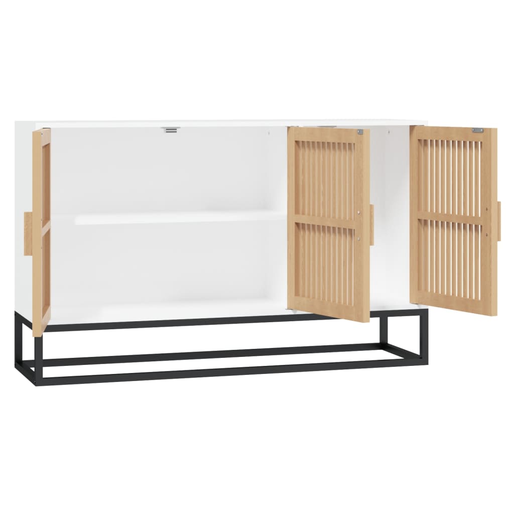 Dressoir 105x30x65 cm bewerkt hout wit is nu te koop bij PeponiXL, paradijselijk wonen!