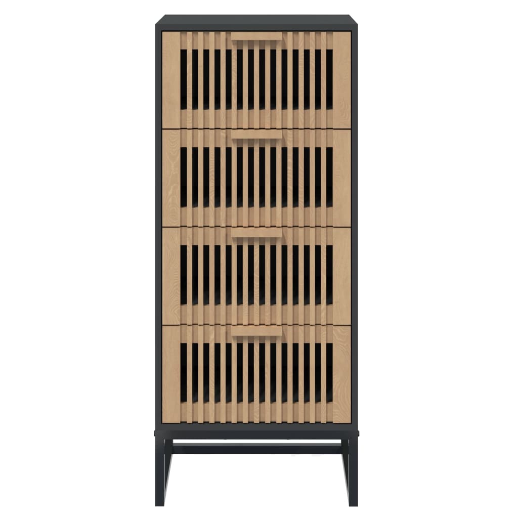 Hoge kast 40x30x95 cm bewerkt hout is nu te koop bij PeponiXL, paradijselijk wonen!