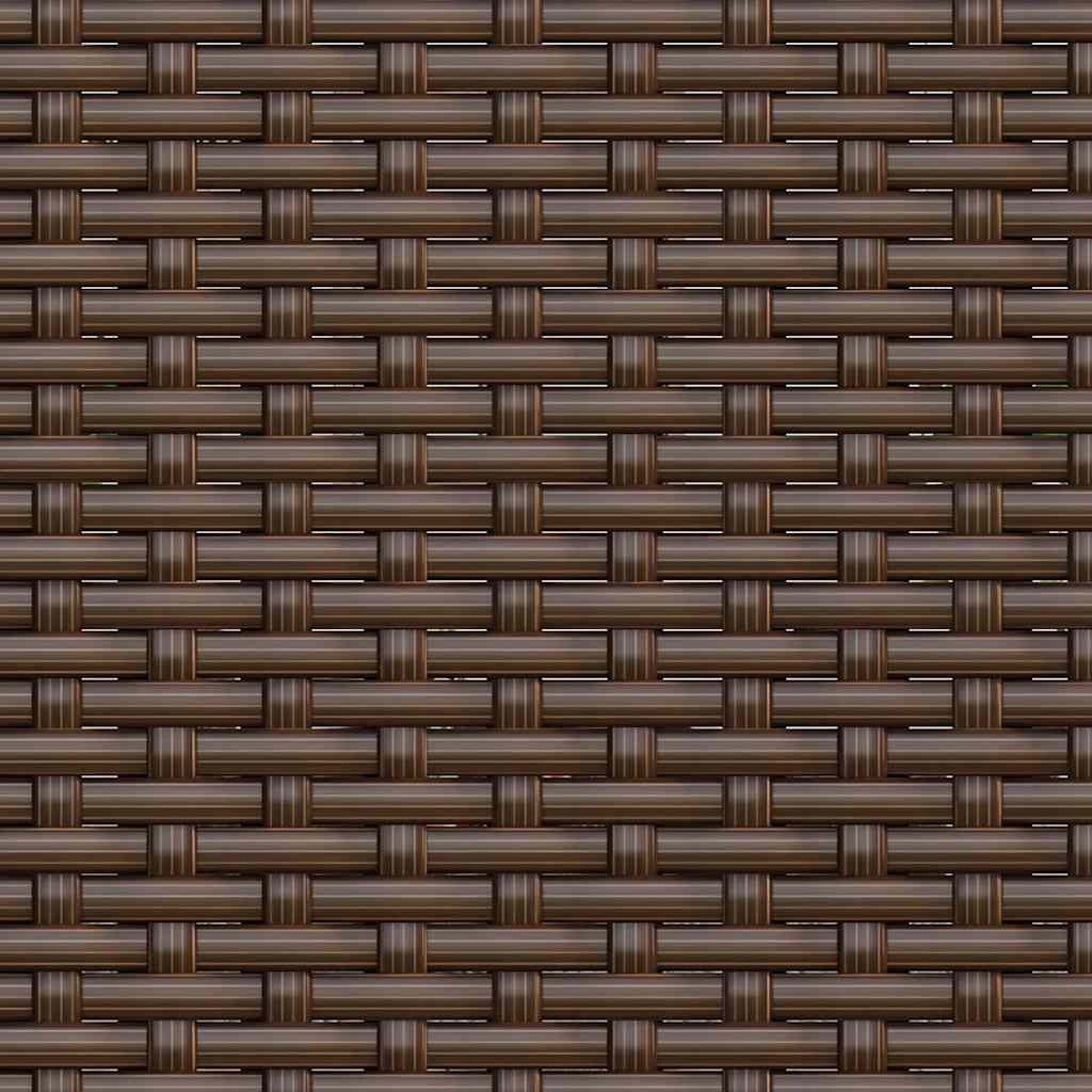 Tuinbank 3-zits met kussens poly rattan bruin is nu te koop bij PeponiXL, paradijselijk wonen!