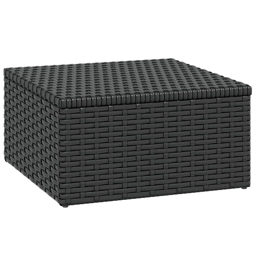 Loungeset poly rattan zwart is nu te koop bij PeponiXL, paradijselijk wonen!