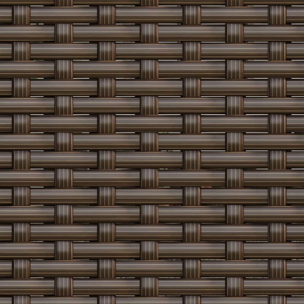 2-delige Loungeset met kussens poly rattan bruin is nu te koop bij PeponiXL, paradijselijk wonen!