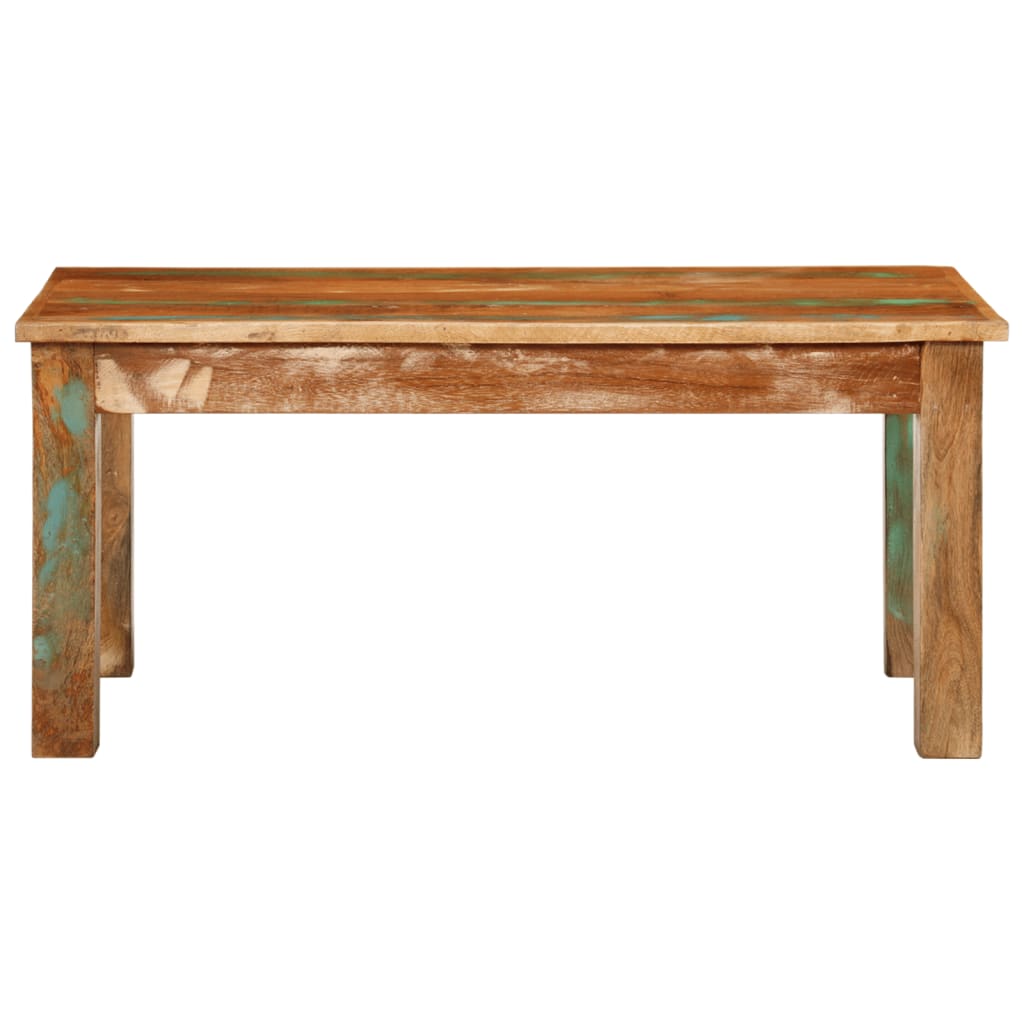 Salontafel 100x55x45 cm massief gerecycled hout is nu te koop bij PeponiXL, paradijselijk wonen!