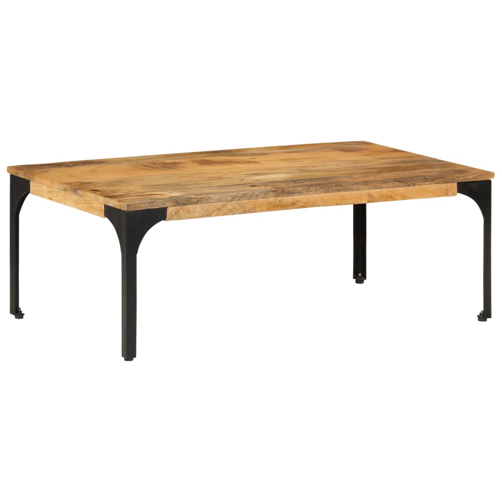 Salontafel 100x55x35 cm massief mangohout is nu te koop bij PeponiXL, paradijselijk wonen!