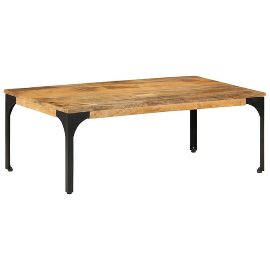 Salontafel 100x55x35 cm massief mangohout is nu te koop bij PeponiXL, paradijselijk wonen!