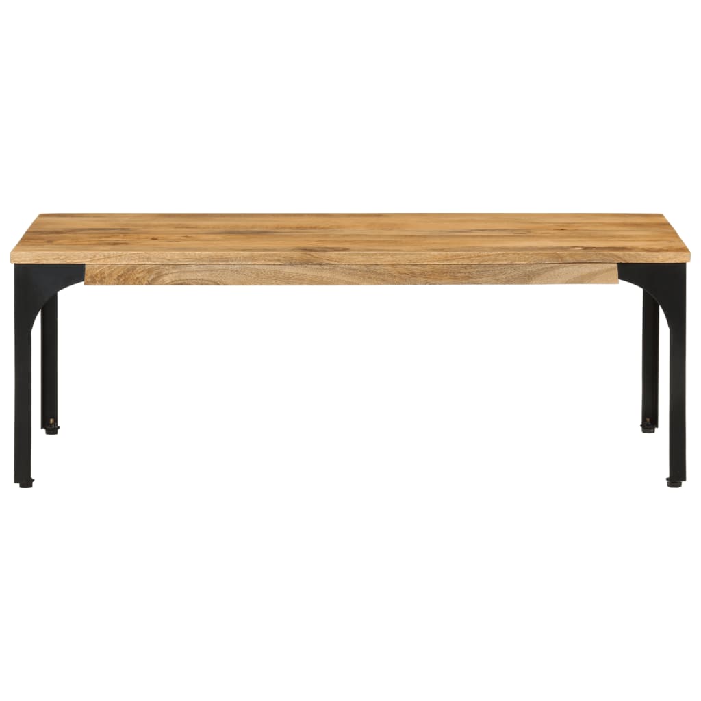 Salontafel 100x55x35 cm massief mangohout is nu te koop bij PeponiXL, paradijselijk wonen!