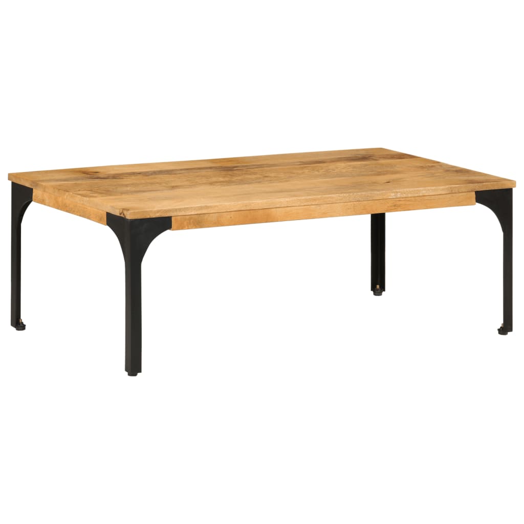 Salontafel 100x55x35 cm massief mangohout is nu te koop bij PeponiXL, paradijselijk wonen!