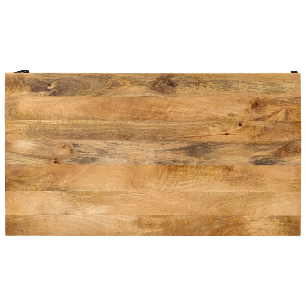 Salontafel 100x55x35 cm massief mangohout is nu te koop bij PeponiXL, paradijselijk wonen!