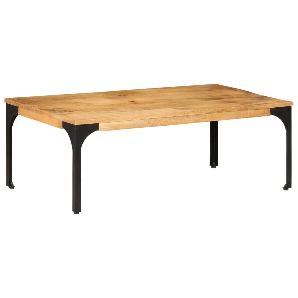 Salontafel 100x55x35 cm massief mangohout is nu te koop bij PeponiXL, paradijselijk wonen!
