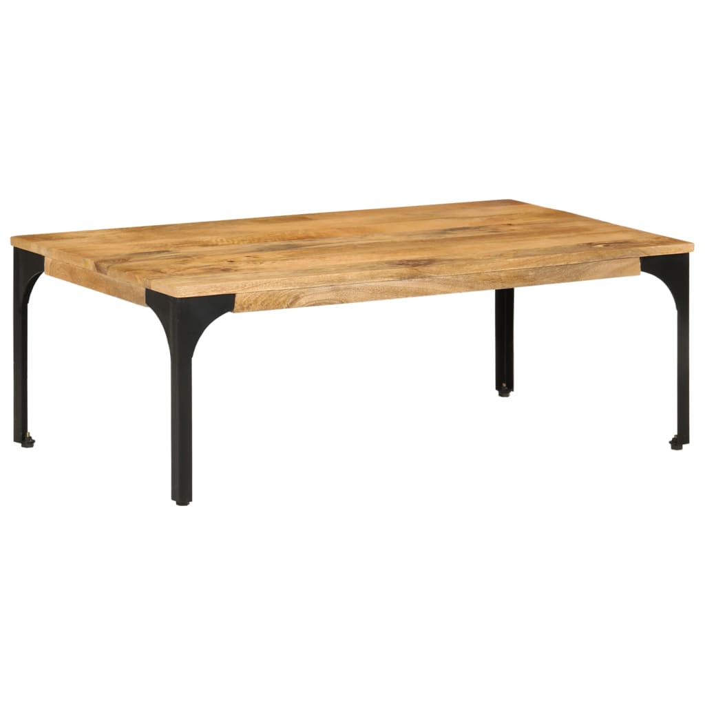 Salontafel 100x55x35 cm massief mangohout is nu te koop bij PeponiXL, paradijselijk wonen!