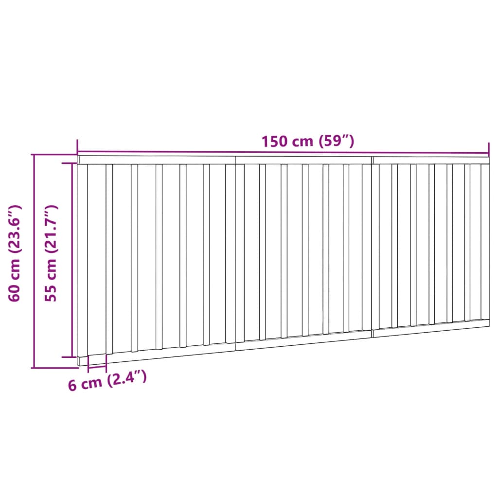 Hondenhek inklapbaar 3 panelen 150 cm populierenhout bruin is nu te koop bij PeponiXL, paradijselijk wonen!