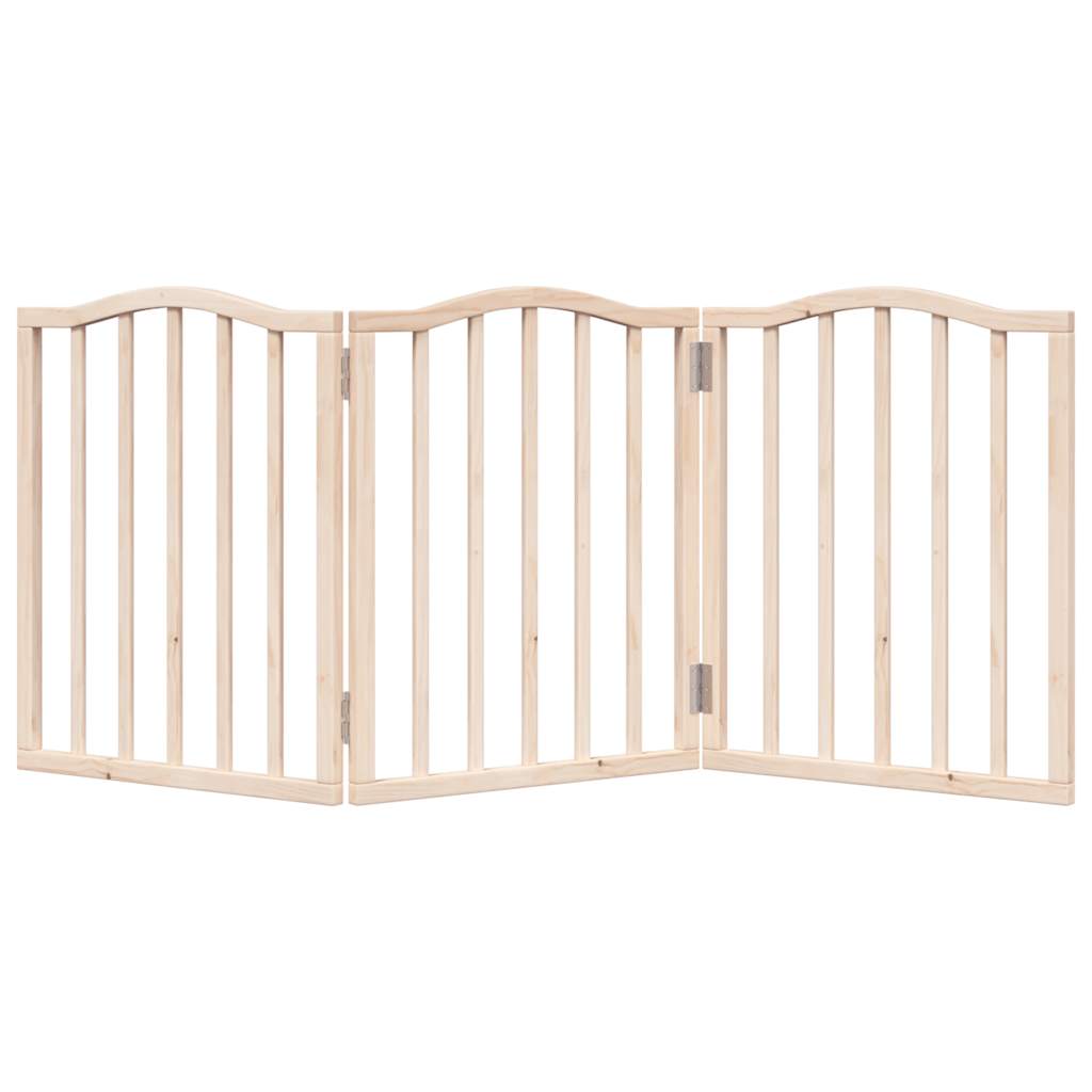 Hondenhek inklapbaar 3 panelen 150 cm populierenhout is nu te koop bij PeponiXL, paradijselijk wonen!