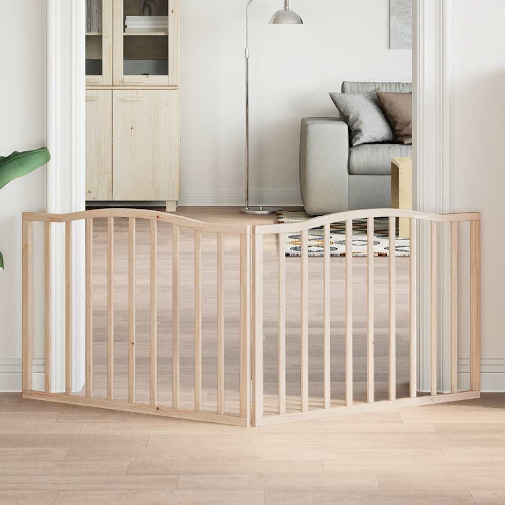 Hondenhek inklapbaar 2 panelen 160 cm populierenhout is nu te koop bij PeponiXL, paradijselijk wonen!