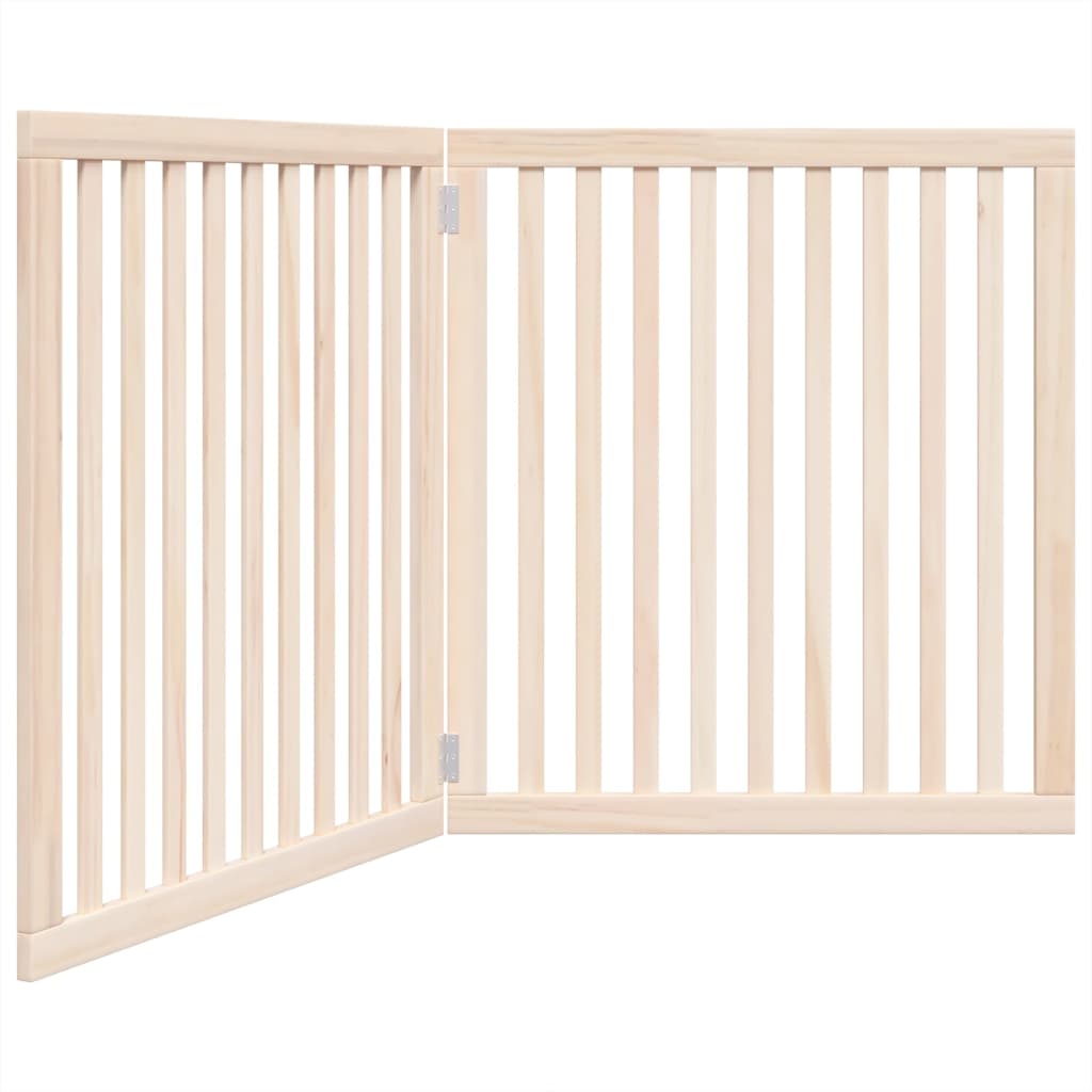 Hondenhek inklapbaar 2 panelen 160 cm populierenhout is nu te koop bij PeponiXL, paradijselijk wonen!