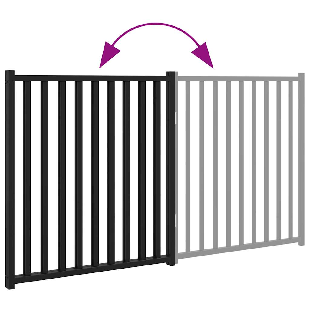 Hondenhek inklapbaar 2 panelen 160 cm massief vurenhout zwart is nu te koop bij PeponiXL, paradijselijk wonen!