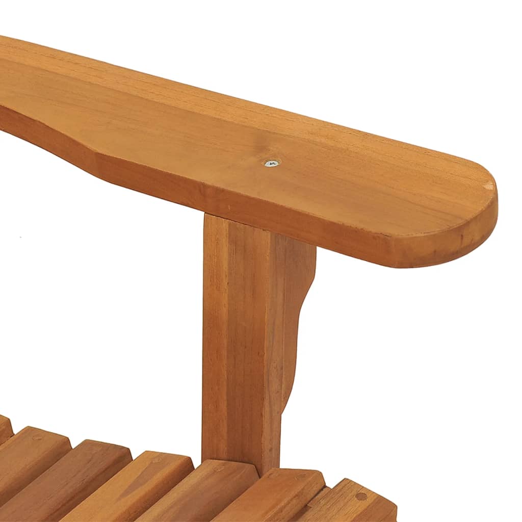 Schommelstoel Adirondack 79x100x103 cm massief teakhout is nu te koop bij PeponiXL, paradijselijk wonen!