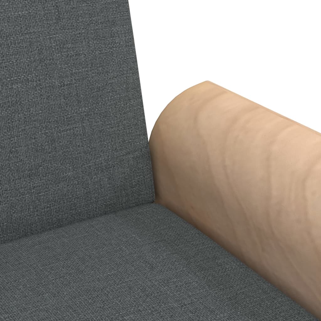 Slaapbank met armleuningen stof donkergrijs is nu te koop bij PeponiXL, paradijselijk wonen!