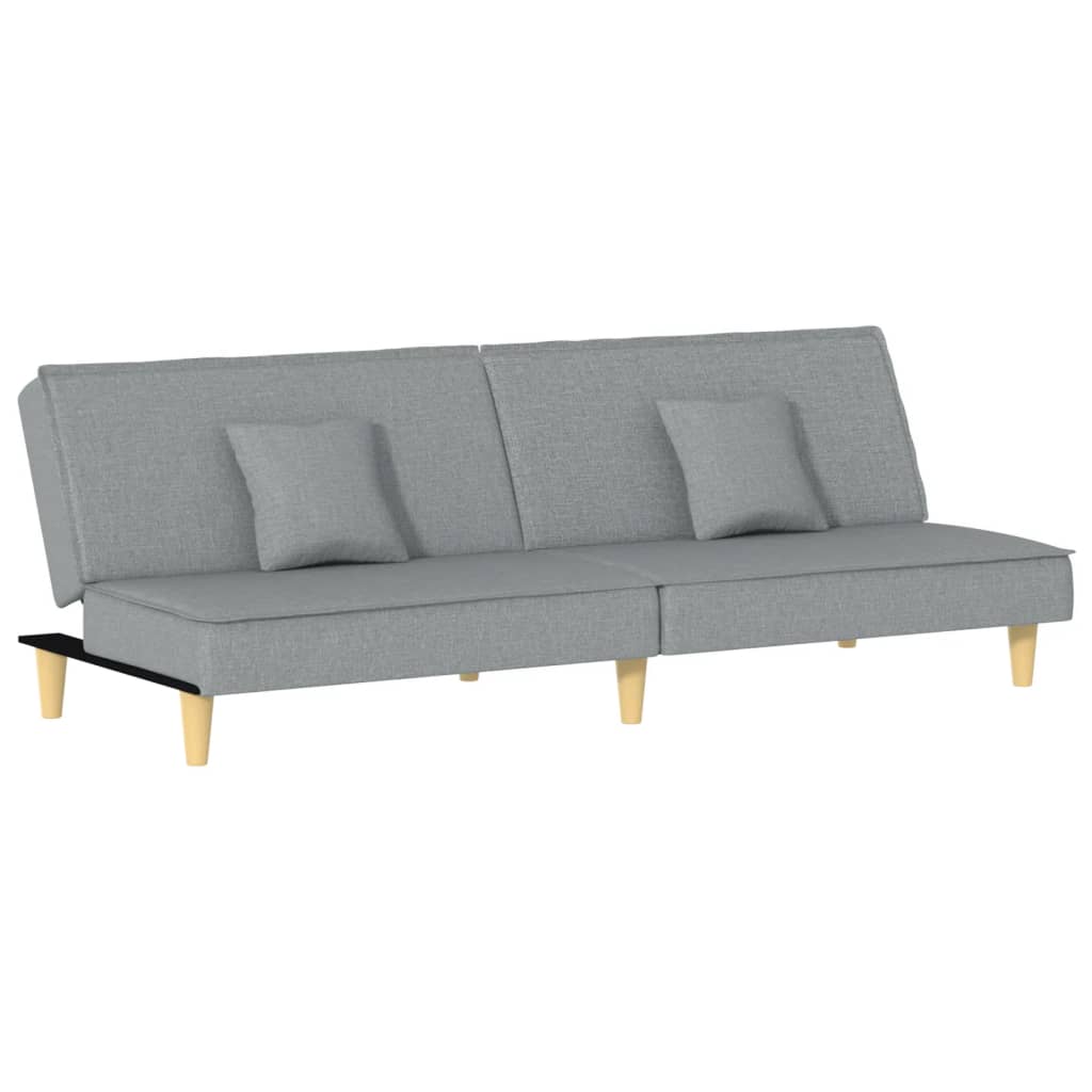 Slaapbank stof lichtgrijs is nu te koop bij PeponiXL, paradijselijk wonen!