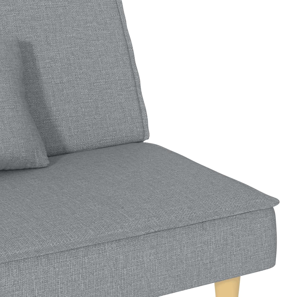 Slaapbank stof lichtgrijs is nu te koop bij PeponiXL, paradijselijk wonen!