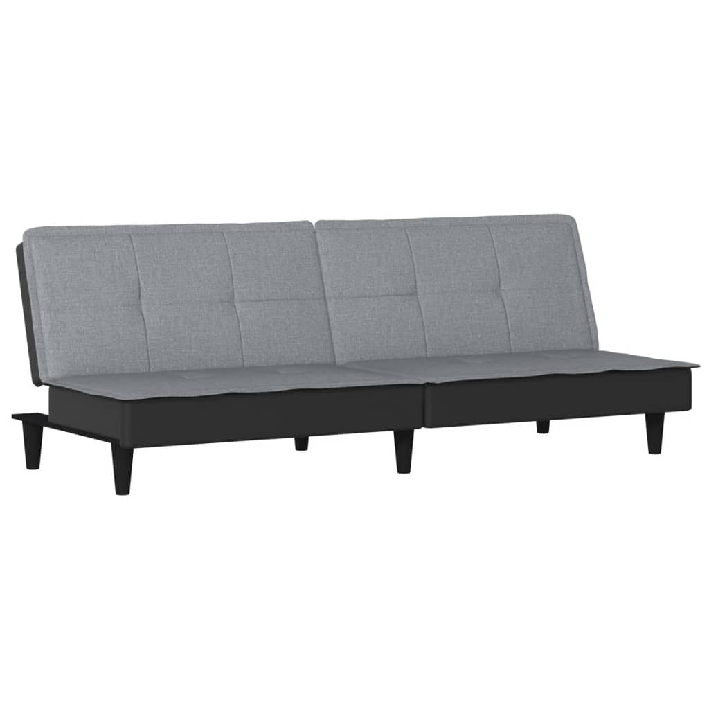 Slaapbank stof lichtgrijs is nu te koop bij PeponiXL, paradijselijk wonen!