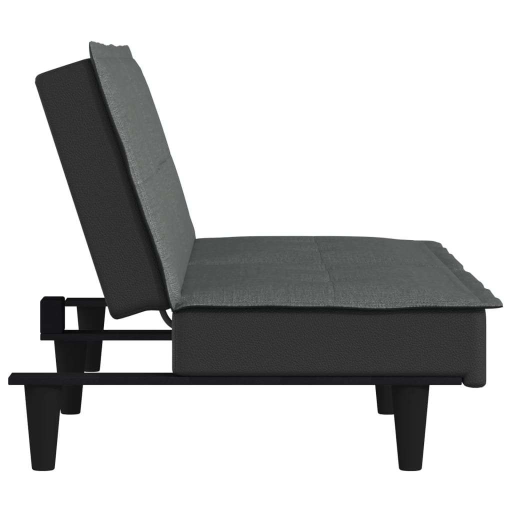 Slaapbank stof donkergrijs is nu te koop bij PeponiXL, paradijselijk wonen!