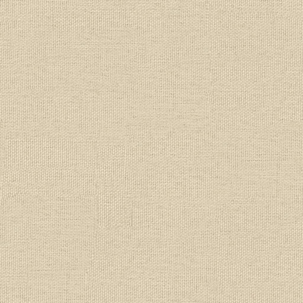 Slaapbank met armleuningen stof crèmekleurig is nu te koop bij PeponiXL, paradijselijk wonen!