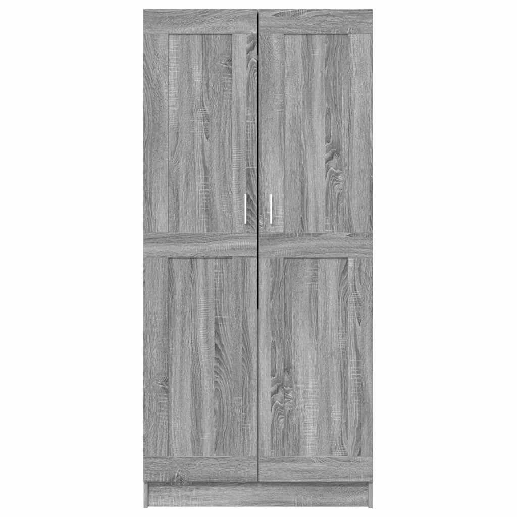 Kledingkast 82,5x51,5x180 cm bewerkt hout grijs sonoma eiken is nu te koop bij PeponiXL, paradijselijk wonen!