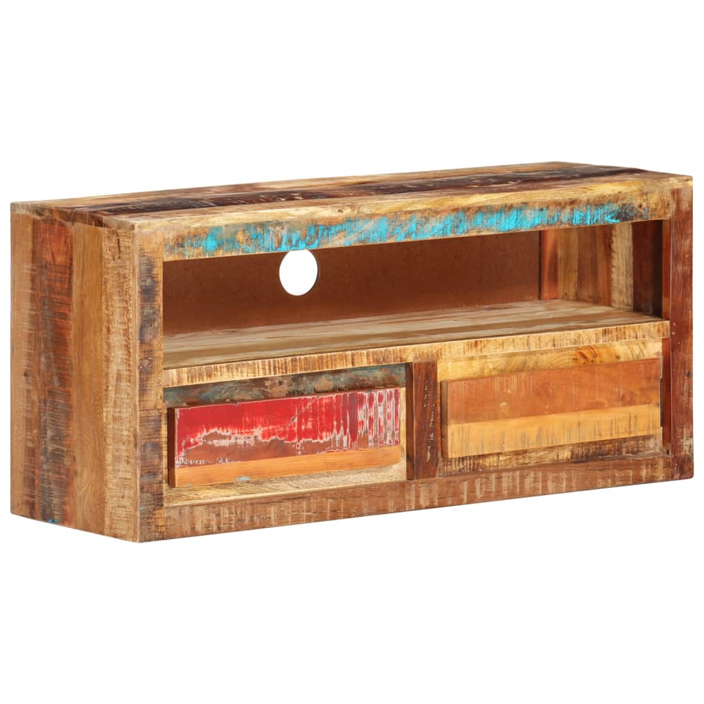 Tv-meubels 2 st 88x30x40 cm massief gerecycled hout is nu te koop bij PeponiXL, paradijselijk wonen!