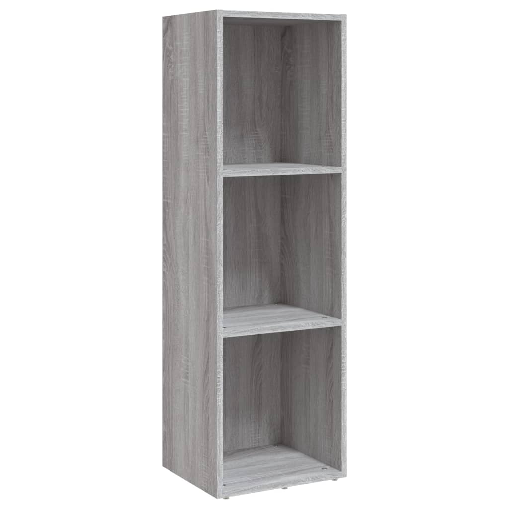 Boekenkast/tv-meubel 36x30x114 cm hout grijs sonoma eiken is nu te koop bij PeponiXL, paradijselijk wonen!