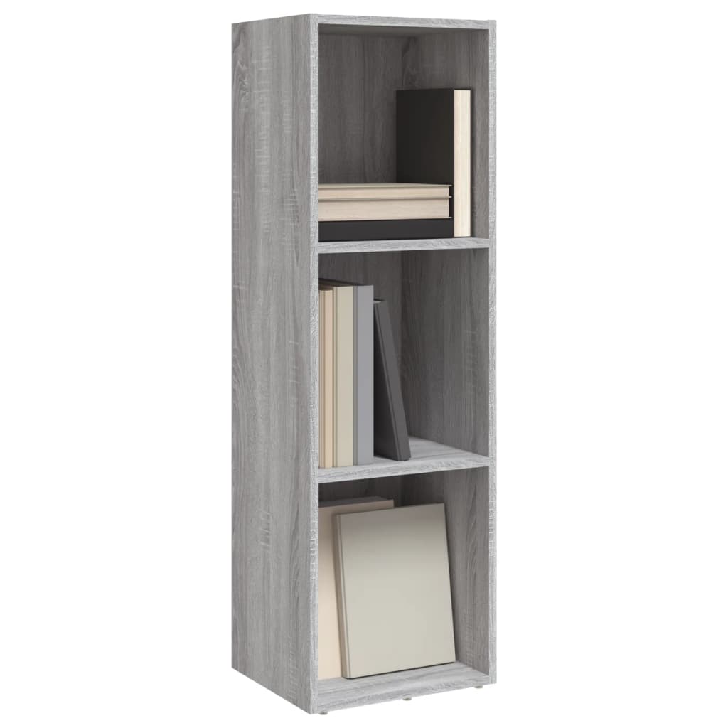 Boekenkast/tv-meubel 36x30x114 cm hout grijs sonoma eiken is nu te koop bij PeponiXL, paradijselijk wonen!