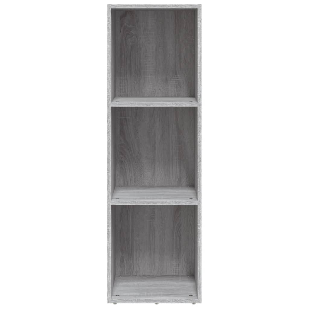 Boekenkast/tv-meubel 36x30x114 cm hout grijs sonoma eiken is nu te koop bij PeponiXL, paradijselijk wonen!