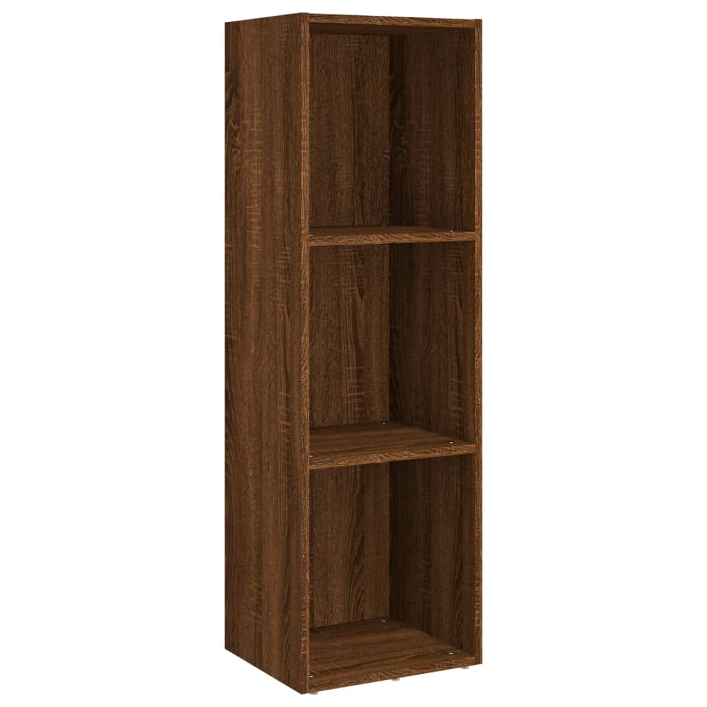 Boekenkast/tv-meubel 36x30x114 cm bruin eikenkleur is nu te koop bij PeponiXL, paradijselijk wonen!