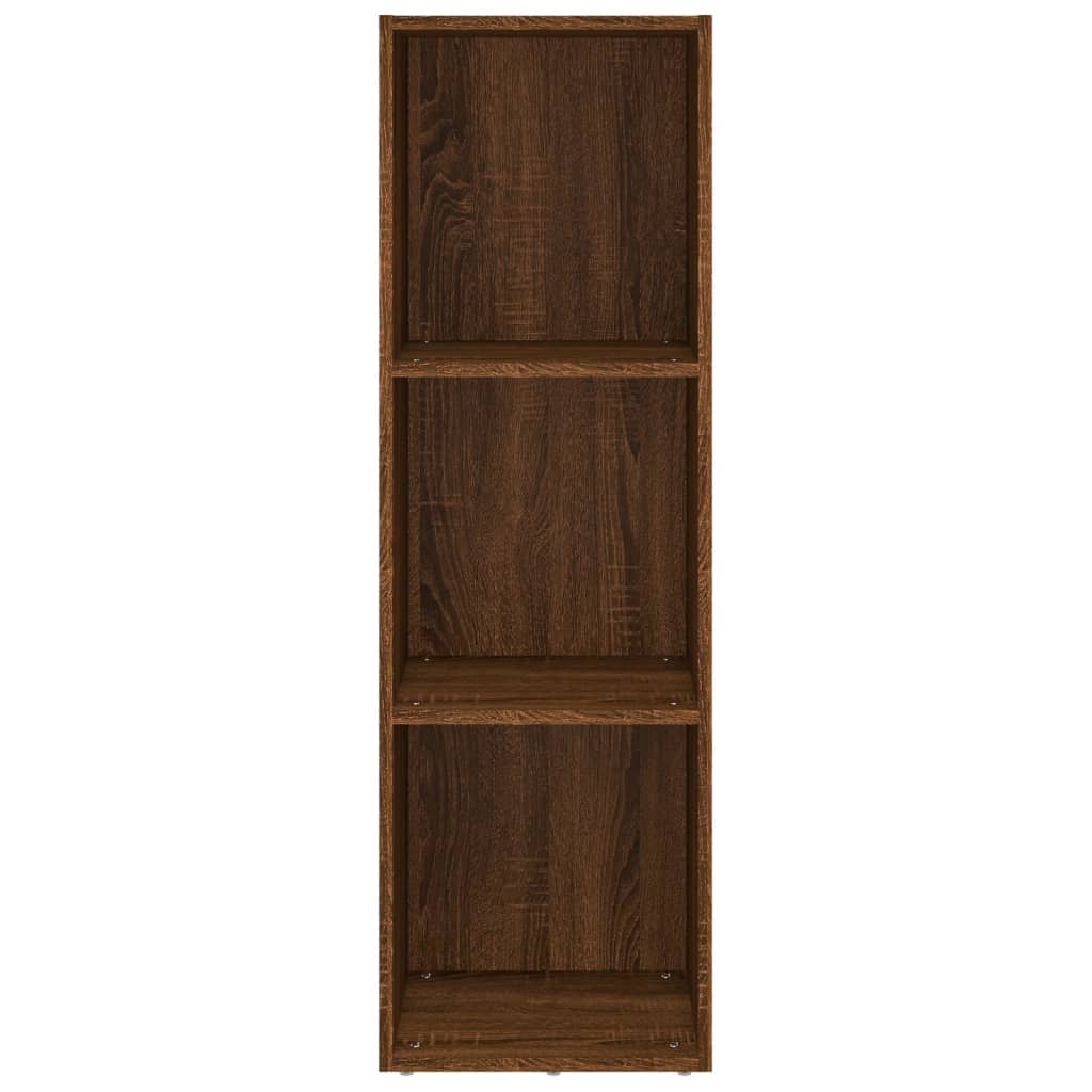 Boekenkast/tv-meubel 36x30x114 cm bruin eikenkleur is nu te koop bij PeponiXL, paradijselijk wonen!