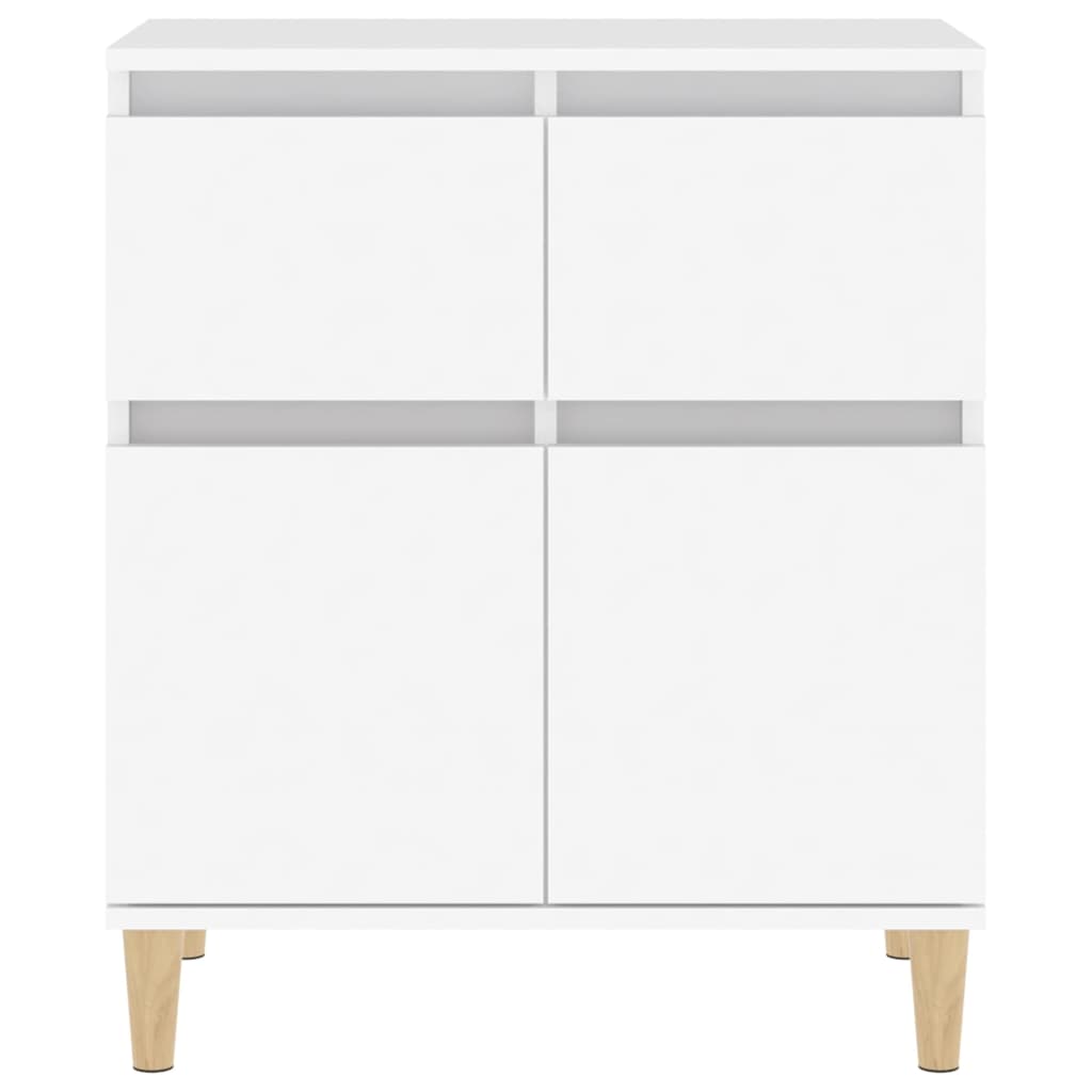 Dressoir 60x35x70 cm bewerkt hout wit is nu te koop bij PeponiXL, paradijselijk wonen!