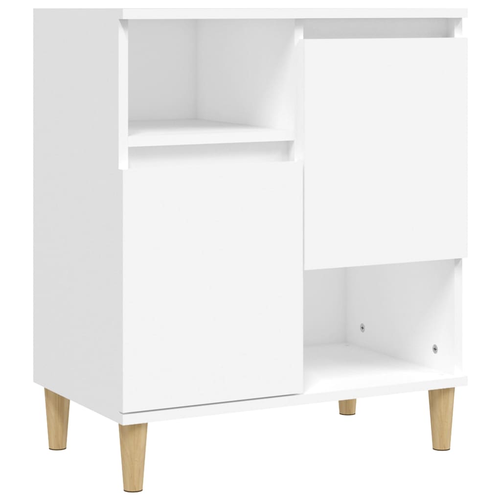 Dressoir 60x35x70 cm bewerkt hout wit is nu te koop bij PeponiXL, paradijselijk wonen!