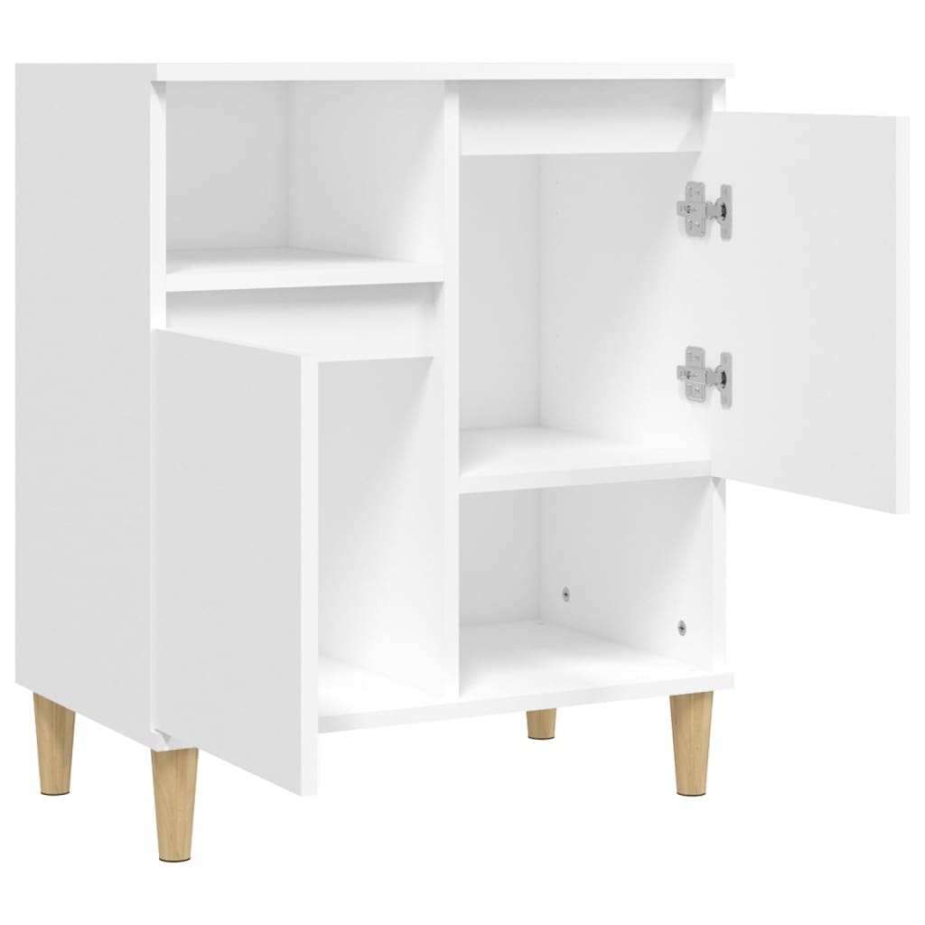 Dressoir 60x35x70 cm bewerkt hout wit is nu te koop bij PeponiXL, paradijselijk wonen!