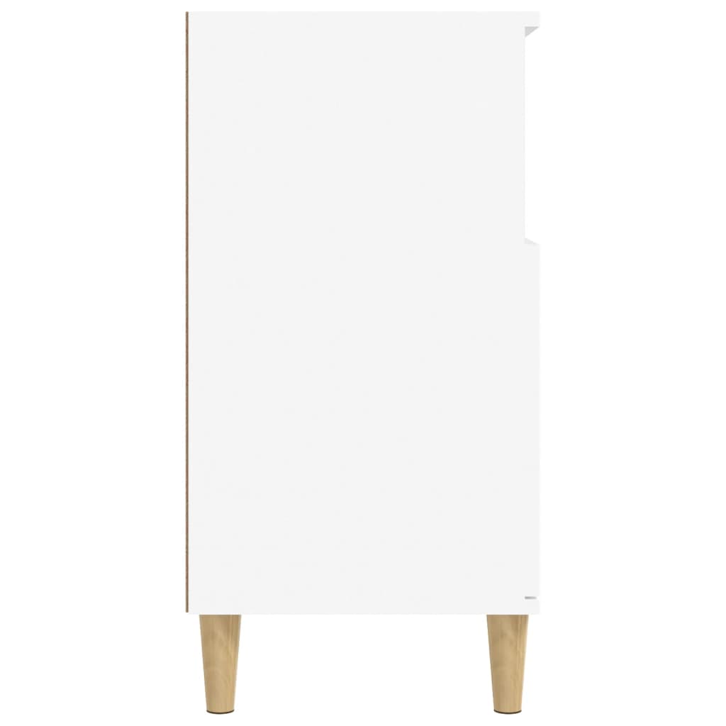 Dressoir 60x35x70 cm bewerkt hout wit is nu te koop bij PeponiXL, paradijselijk wonen!