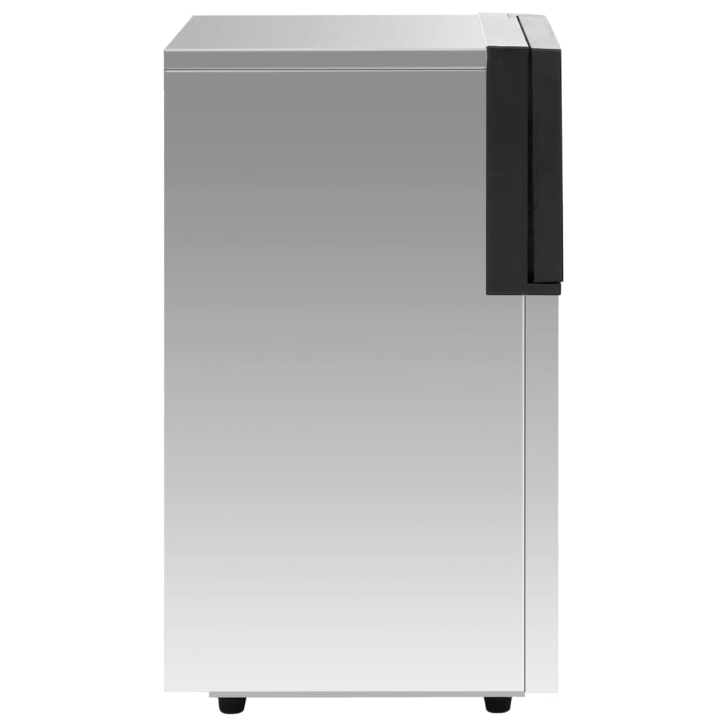 IJsblokjesmachine 45 kg / 24 u zilverkleurig is nu te koop bij PeponiXL, paradijselijk wonen!