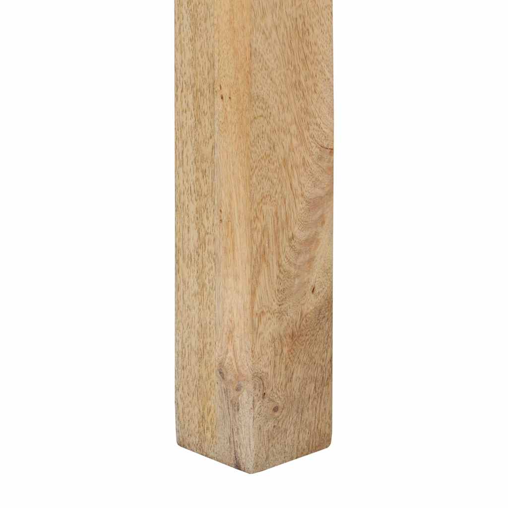 Wandtafel 110x30x75 cm massief gebleekt mangohout