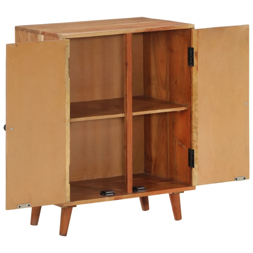 Dressoir 60x35x74 cm massief acaciahout is nu te koop bij PeponiXL, paradijselijk wonen!
