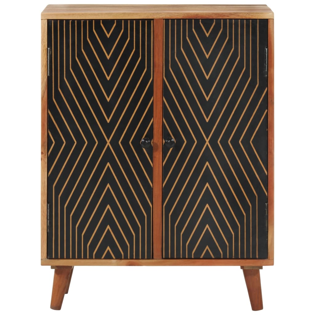 Dressoir 60x35x74 cm massief acaciahout is nu te koop bij PeponiXL, paradijselijk wonen!