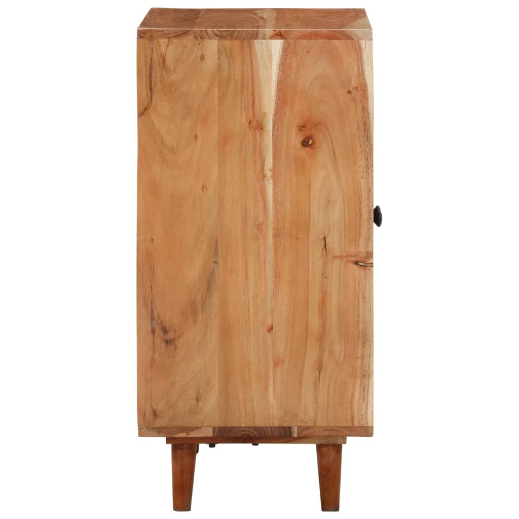 Dressoir 60x35x74 cm massief acaciahout is nu te koop bij PeponiXL, paradijselijk wonen!