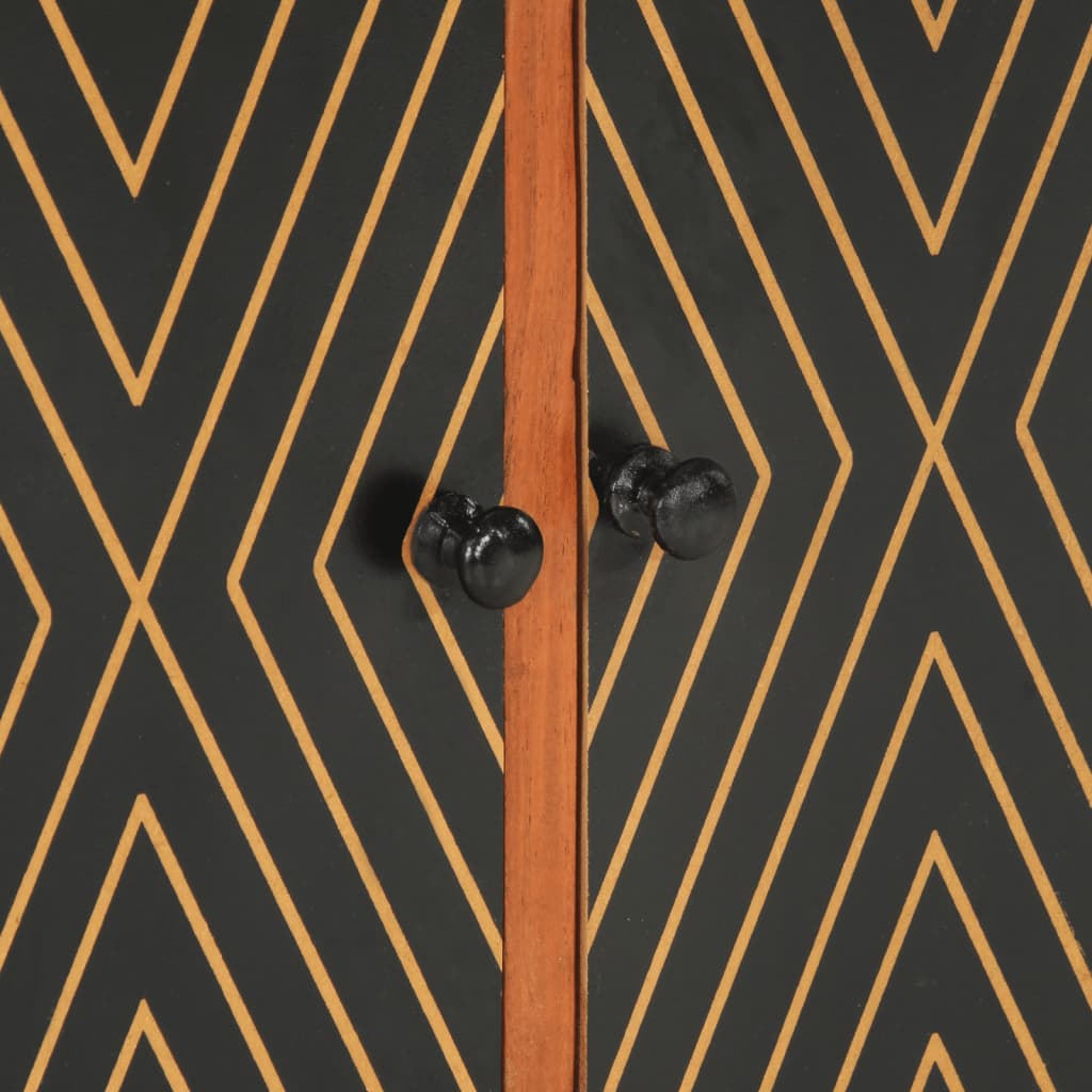 Dressoir 60x35x74 cm massief acaciahout is nu te koop bij PeponiXL, paradijselijk wonen!