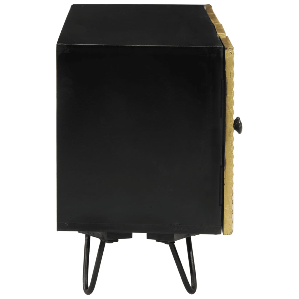 Tv-meubel 110x30x45 cm massief mangohout is nu te koop bij PeponiXL, paradijselijk wonen!