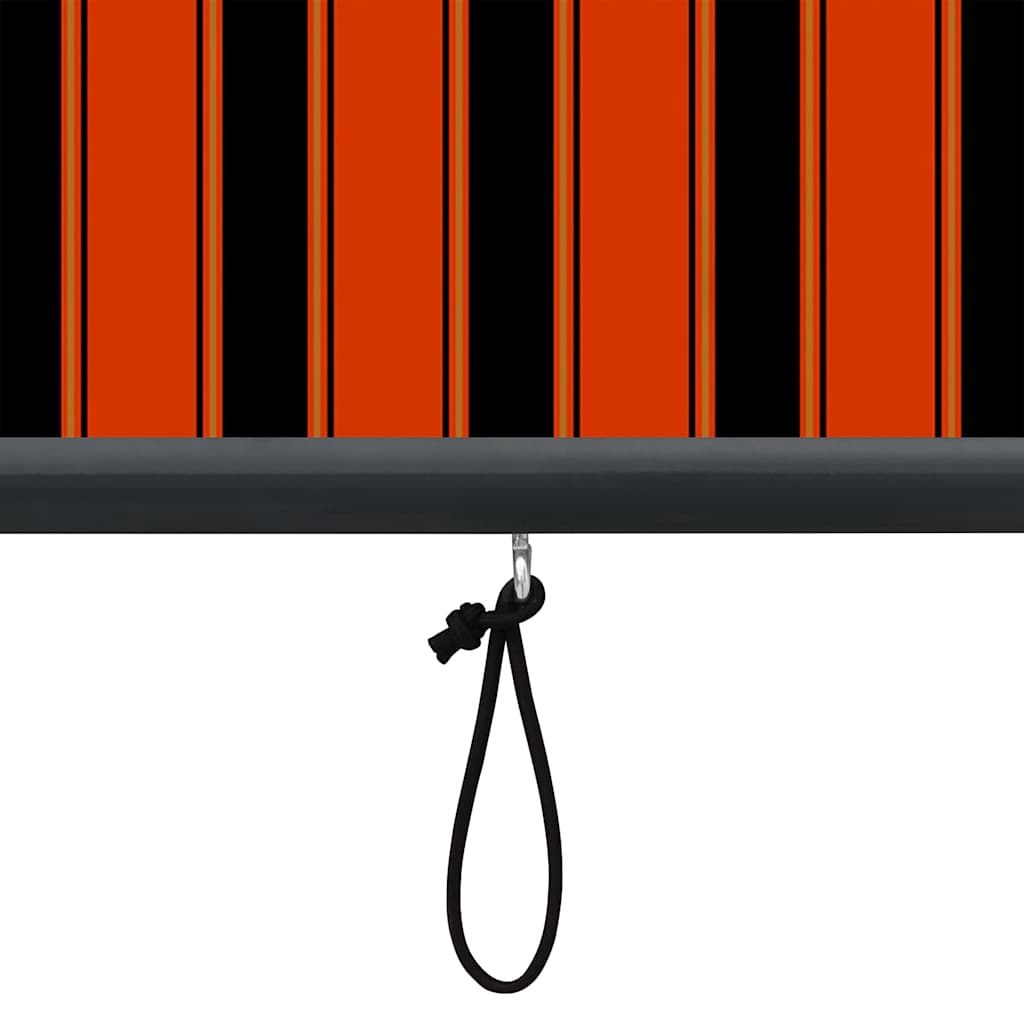 Rolgordijn Oranje en Bruin 180 x 250 cm Stof en Aluminium is nu te koop bij PeponiXL, paradijselijk wonen!