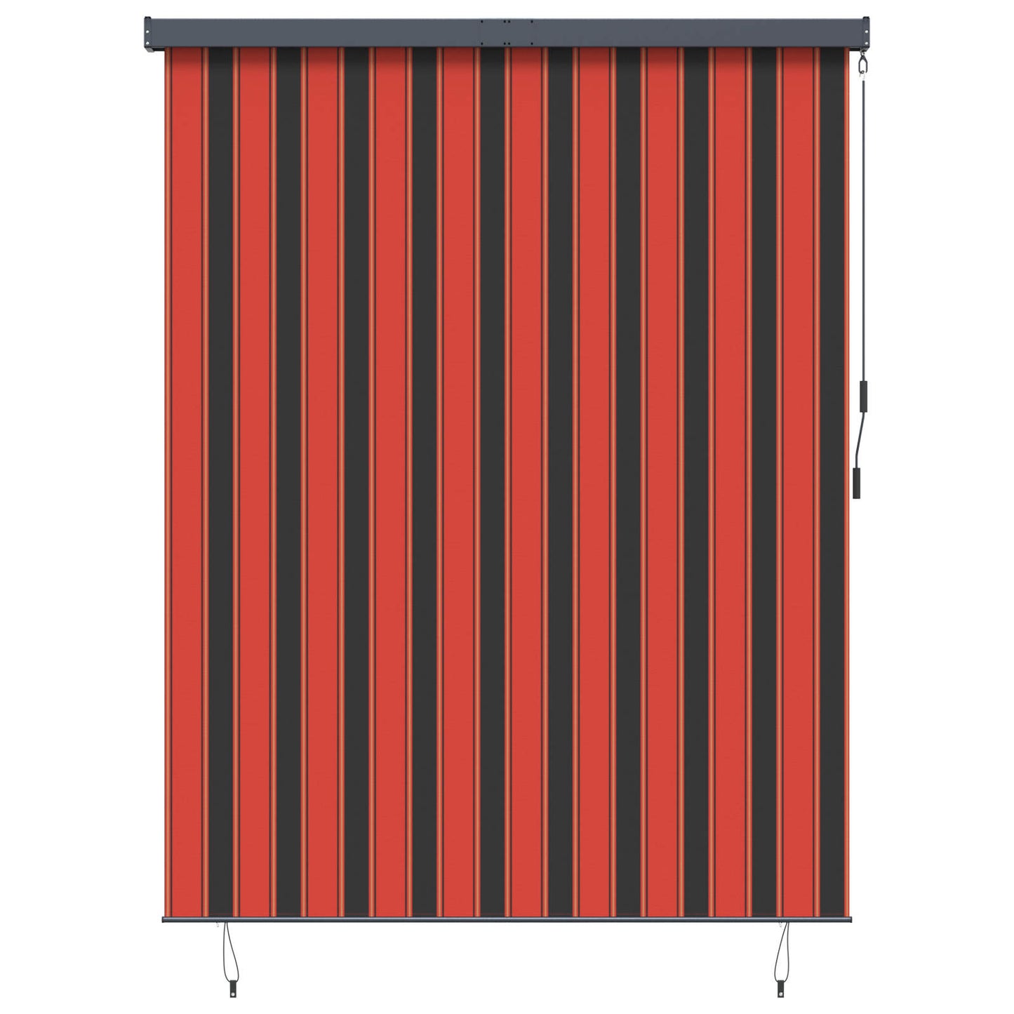 Rolgordijn Oranje en Bruin 200 x 250 cm Stof en Aluminium is nu te koop bij PeponiXL, paradijselijk wonen!