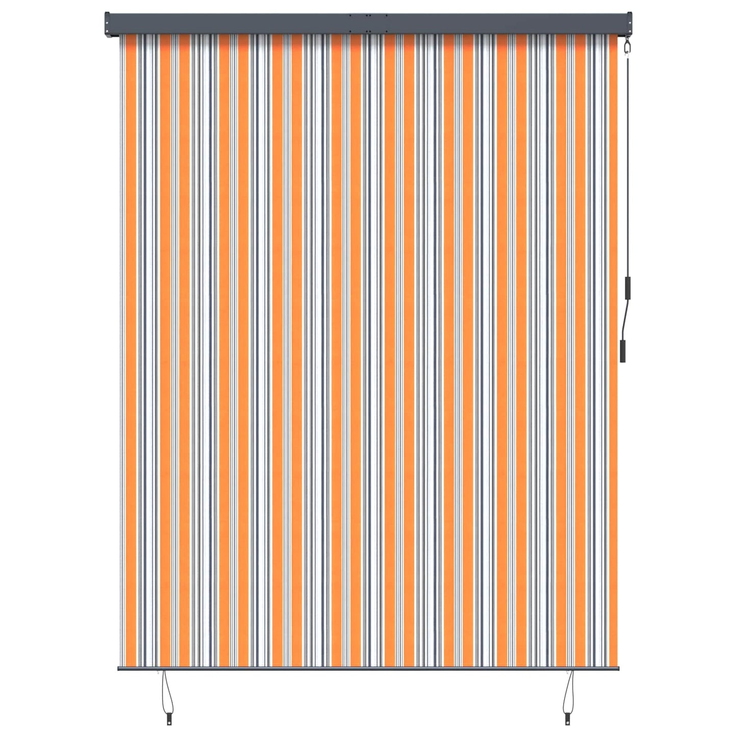 Rolgordijn Geel en Blauw 200 x 250 cm Stof en Aluminium is nu te koop bij PeponiXL, paradijselijk wonen!